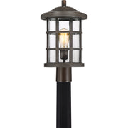 Quoizel CSE9010PN Crusade One Light Outdoor Post Mount, Palladian Bronze Main Image.jpg