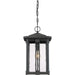 Quoizel EVG1911EK Everglade One Light Outdoor Hanging Lantern, Earth Black Alternate Image 3.jpg