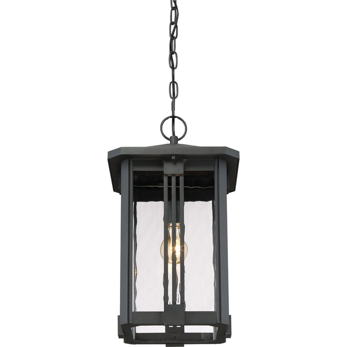 Quoizel EVG1911EK Everglade One Light Outdoor Hanging Lantern, Earth Black Alternate Image 4.jpg