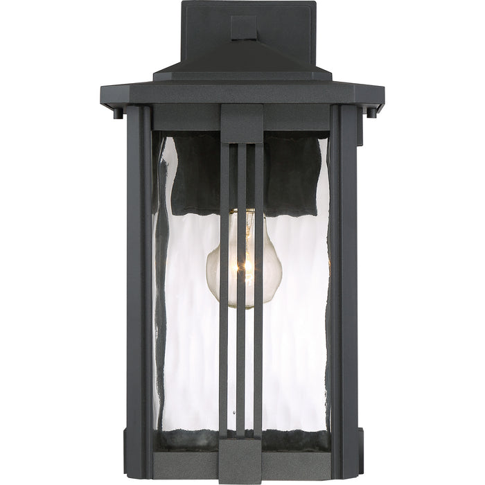 Quoizel EVG8409EK Everglade One Light Outdoor Wall Lantern, Earth Black Alternate Image 2.jpg