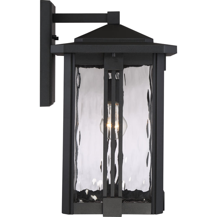 Quoizel EVG8411EK Everglade One Light Outdoor Wall Lantern, Earth Black Alternate Image 3.jpg