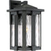 Quoizel EVG8411EK Everglade One Light Outdoor Wall Lantern, Earth Black Main Image.jpg
