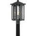 Quoizel EVG9011EK Everglade One Light Outdoor Post Mount, Earth Black Main Image.jpg