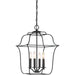 Quoizel GLY5204BA Gallery Four Light Foyer Pendant, Royal Ebony Alternate Image 4.jpg