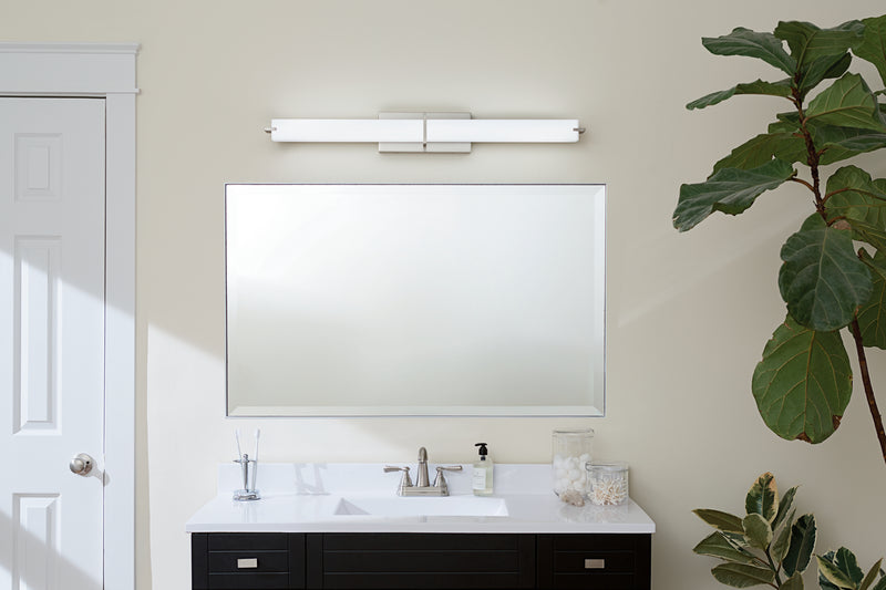 Kichler 11147NILED LED Linear Bath, Brushed Nickel (2)