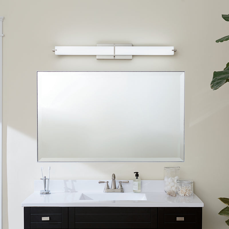 Kichler 11147NILED LED Linear Bath, Brushed Nickel (3)