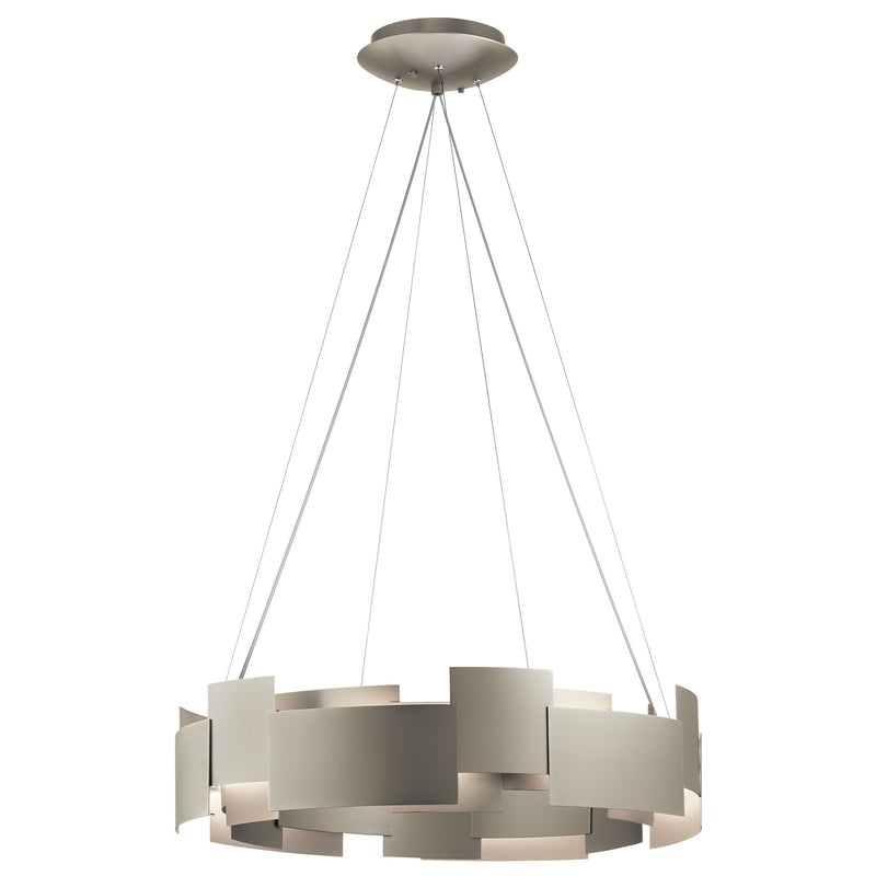 Kichler 42992SNLED LED Chandelier, Satin Nickel