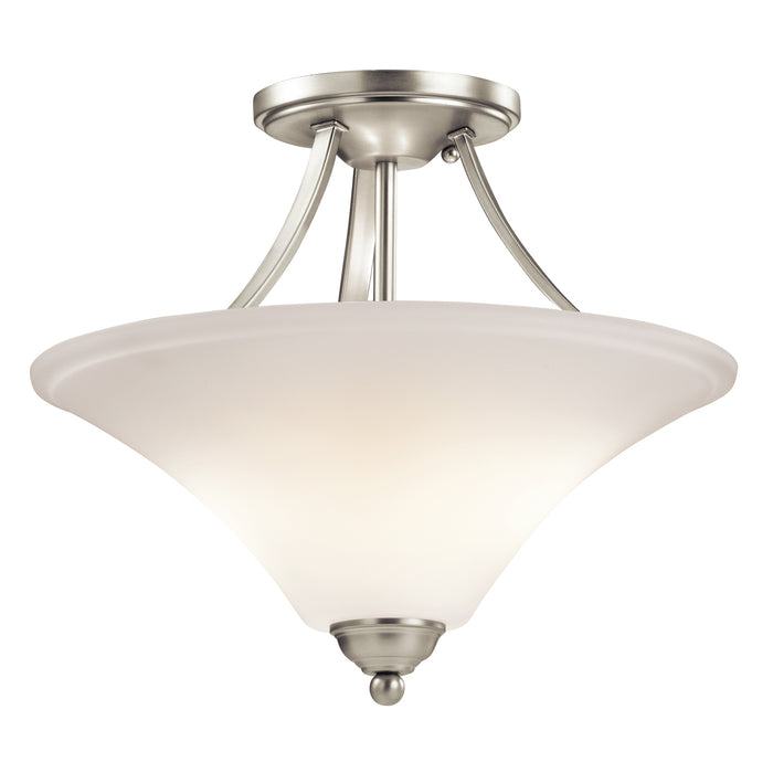 Kichler 43512NIL18 Keiran LED Semi Flush Mount, Brushed Nickel Main Image.jpg