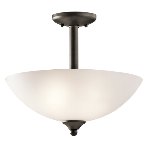 Kichler 43641OZL18 Jolie LED Pendant/Semi Flush, Olde Bronze Main Image.jpg