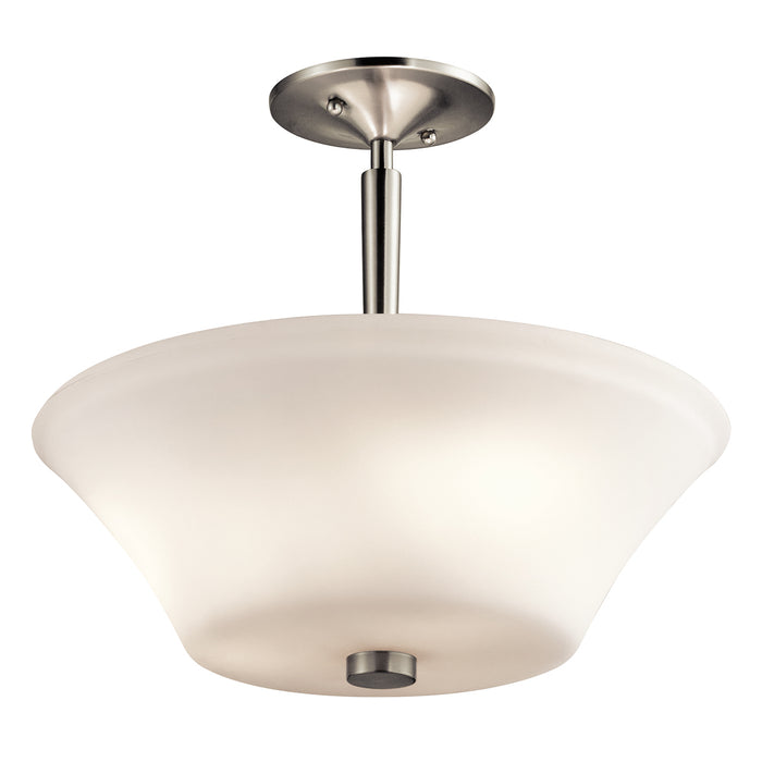 Kichler 43669NIL18 Aubrey LED Semi Flush Mount, Brushed Nickel Main Image.jpg