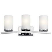 Kichler 45497CH Three Light Bath, Chrome