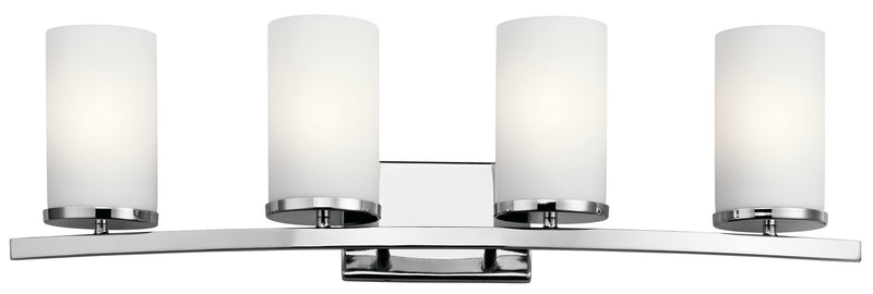 Kichler 45498CH Four Light Bath, Chrome