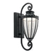 Kichler 49753BKTLED Wakefield LED Outdoor Wall Mount, Textured Black Main Image.jpg