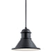 Kichler 49777BK One Light Outdoor Pendant, Black (2)