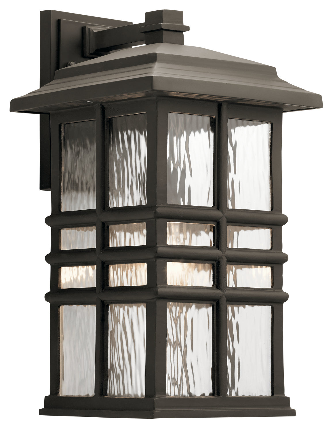 Kichler 49831OZ One Light Outdoor Wall Mount, Olde Bronze