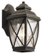 Kichler 49840OZ Tangier One Light Outdoor Wall Mount, Olde Bronze Main Image.jpg