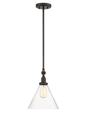 Savoy House 7-9132-1-13 One Light Pendant, English Bronze