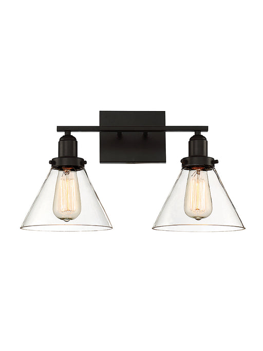 Savoy House 8-9130-2-13 Two Light Bath Bar, English Bronze