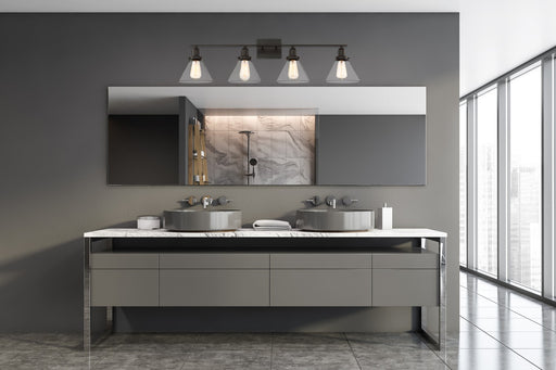 Savoy House 8-9130-4-13 Four Light Bath Bar, English Bronze (2)