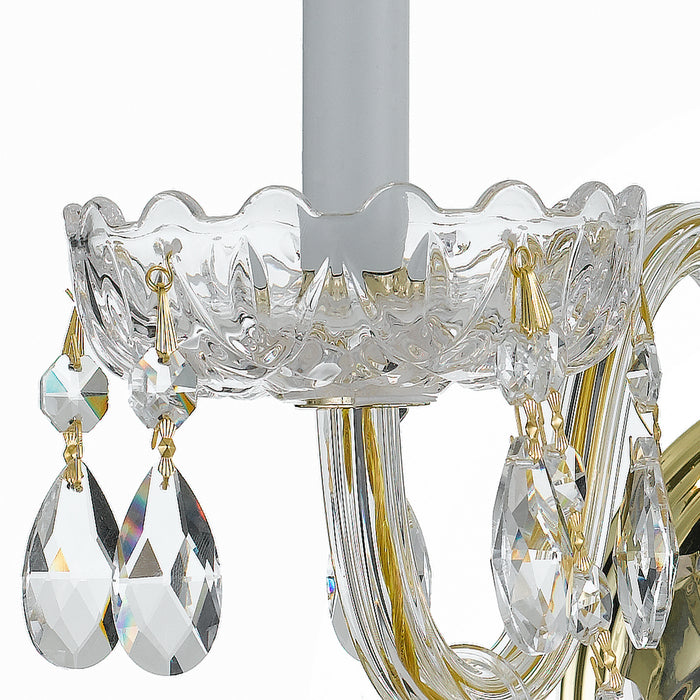 Crystorama 1032-PB-CL-MWP Traditional Crystal Two Light Wall Sconce Polished Brass Alternate Image.jpg