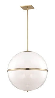 Crystorama 2030-AG Truax Four Light Chandelier Aged Brass Main Image.jpg
