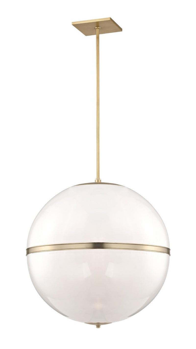 Crystorama 2030-AG Truax Four Light Chandelier Aged Brass Main Image.jpg