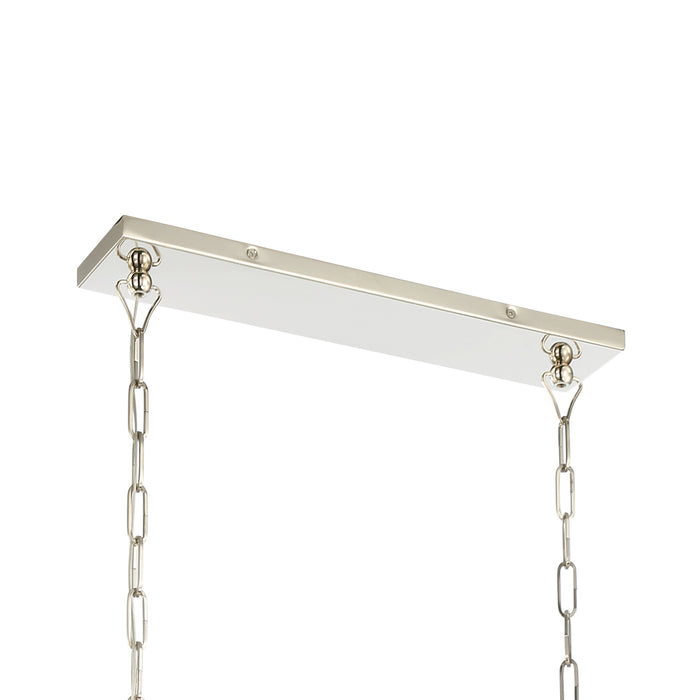 Crystorama 2249-PN Sylvan Eight Light Chandelier Polished Nickel Alternate Image.jpg