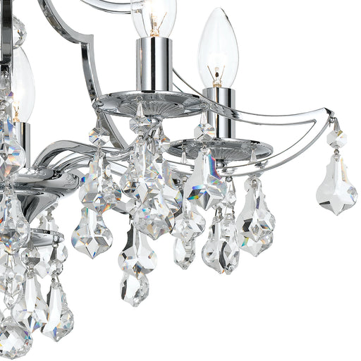 Crystorama 5930-CH-CL-S Cedar Five Light Semi Flush Mount Polished Chrome Alternate Image.jpg