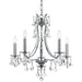 Crystorama 5935-CH-CL-S Cedar Five Light Mini Chandelier Polished Chrome Main Image.jpg