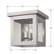 Crystorama 6050-PN Hurley Four Light Flush Mount Polished Nickel Alternate Image.jpg