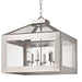 Crystorama 6056-PN Hurley Six Light Chandelier Polished Nickel Main Image.jpg