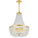 Crystorama 608-GA Rylee Six Light Chandelier Antique Gold Alternate Image.jpg