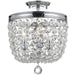 Crystorama 783-CH-CL-MWP Archer Three Light Semi Flush Mount Polished Chrome Main Image.jpg