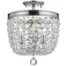 Crystorama 783-CH-CL-S Archer Three Light Semi Flush Mount Polished Chrome Main Image.jpg