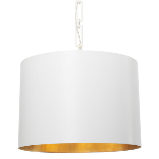 Crystorama 8686-MT-GA Alston Six Light Chandelier Matte White / Antique Gold Main Image.jpg