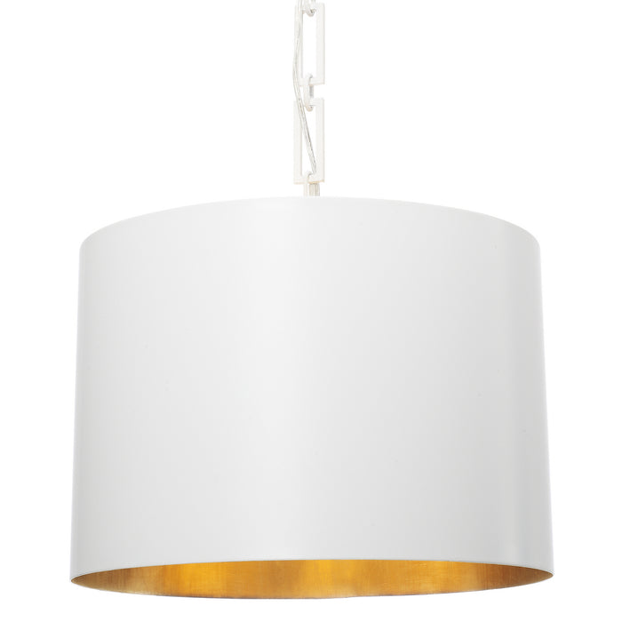 Crystorama 8686-MT-GA Alston Six Light Chandelier Matte White / Antique Gold Main Image.jpg