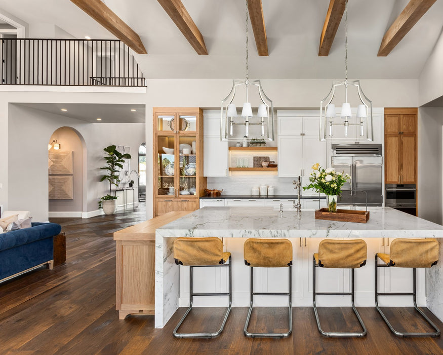 Crystorama 8864-PN Baxter Four Light Chandelier Polished Nickel Alternate Image 4.jpg