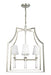 Crystorama 8864-PN Baxter Four Light Chandelier Polished Nickel Main Image.jpg