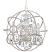 Crystorama 9025-OS-CL-S Solaris Four Light Mini Chandelier Olde Silver Main Image.jpg