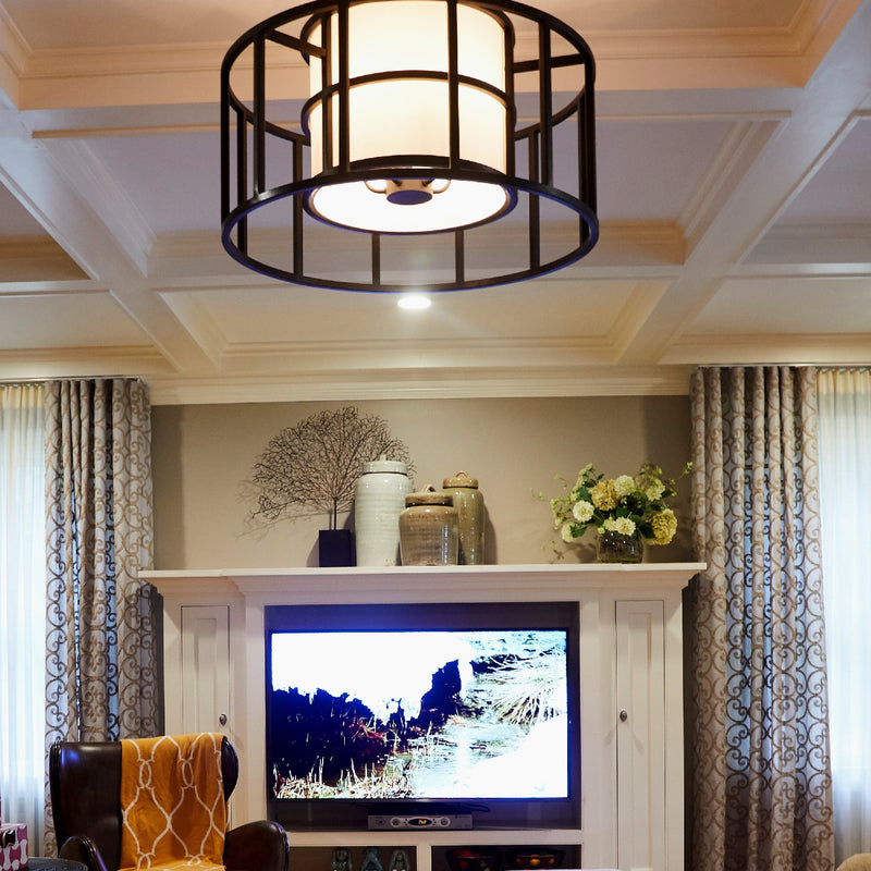 Crystorama 9595-MK Hulton Five Light Chandelier Matte Black Alternate Image 4.jpg