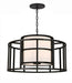 Crystorama 9595-MK Hulton Five Light Chandelier Matte Black Main Image.jpg