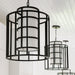 Crystorama 9597-MK Hulton Six Light Chandelier Matte Black Alternate Image 4.jpg