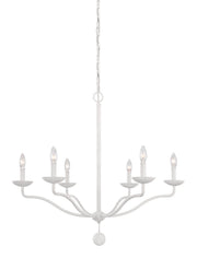 Visual Comfort Studio F3130/6PSW Annie Six Light Chandelier, Plaster White Alternate Image.jpg