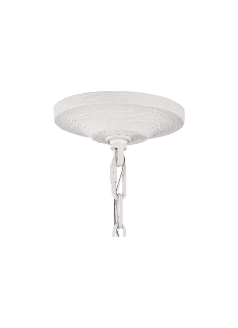 Visual Comfort Studio F3130/6PSW Annie Six Light Chandelier, Plaster White Alternate Image 3.jpg