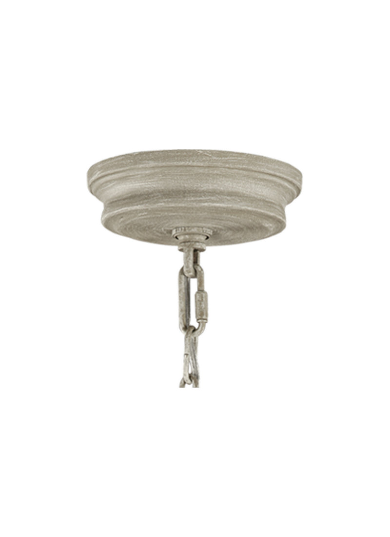 Visual Comfort Studio F3132/6FWO/DWW Beverly Six Light Chandelier, French Washed Oak / Distressed White Wood Alternate Image.jpg