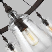 Generation Lighting F3169/5DWI Loras Five Light Chandelier, Dark Weathered Iron Alternate Image 2.jpg