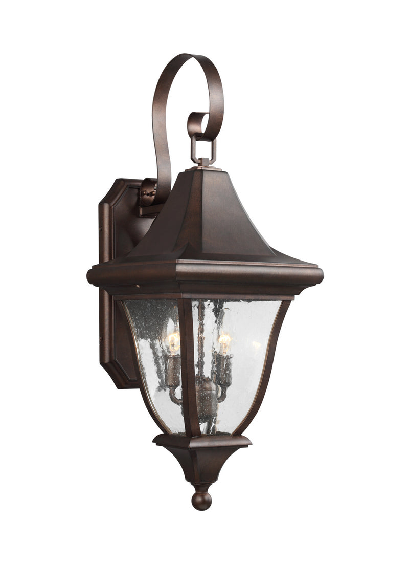 Visual Comfort Studio OL13101PTBZ Oakmont Two Light Outdoor Wall Lantern, Patina Bronze Main Image.jpg