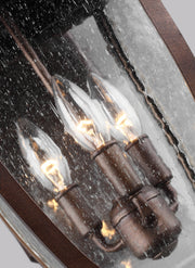 Visual Comfort Studio OL13102PTBZ Oakmont Three Light Outdoor Wall Lantern, Patina Bronze Alternate Image 2.jpg
