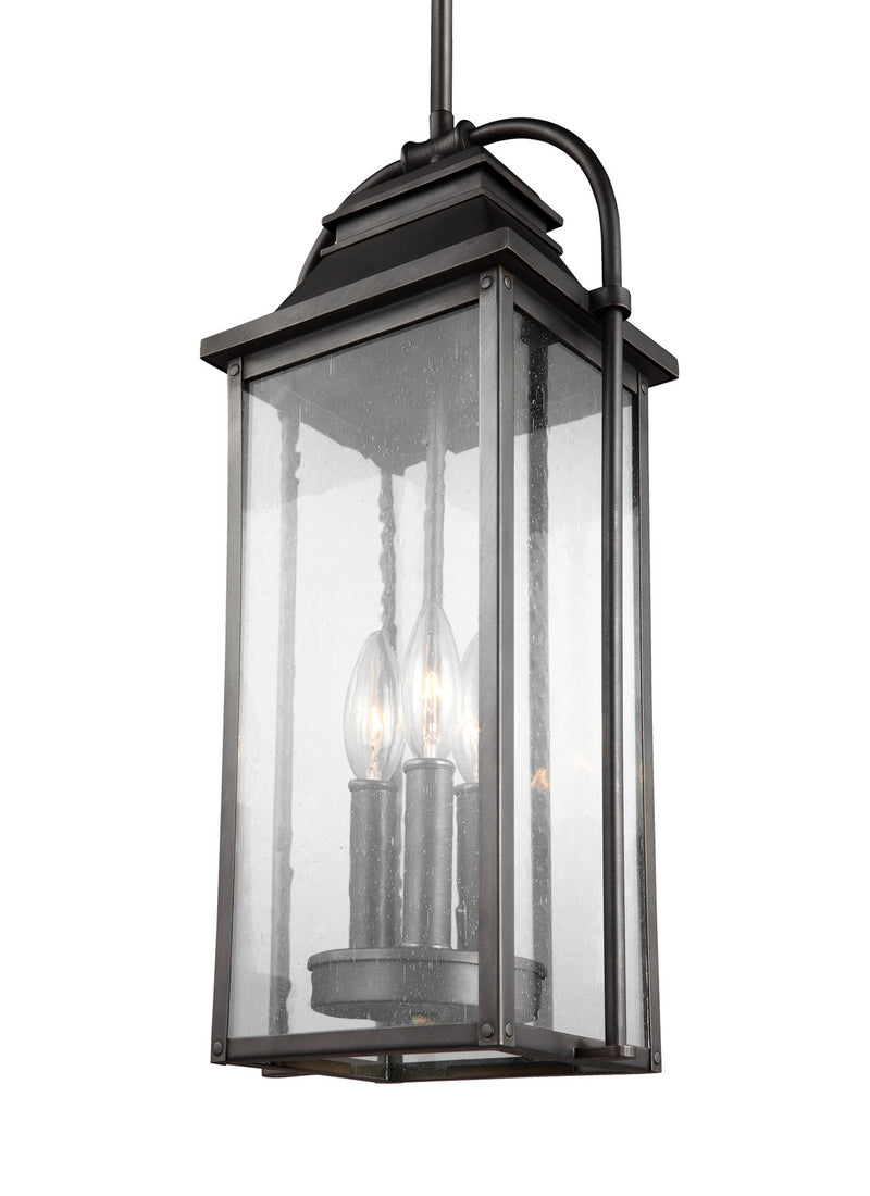 Visual Comfort Studio OL13209ANBZ Wellsworth Three Light Pendant, Antique Bronze Main Image.jpg