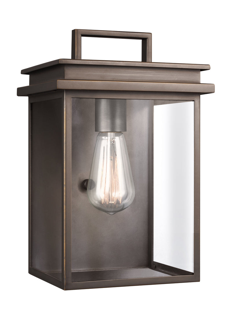 Visual Comfort Studio OL13601ANBZ Glenview One Light Outdoor Wall Lantern, Antique Bronze Main Image.jpg